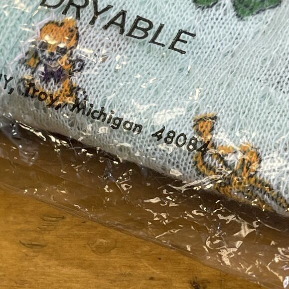 NOS Vintage Baby 9M Sleeper Footed‎ Pajamas Snap USA KMart NWT Lightweight - Picture 9 of 10